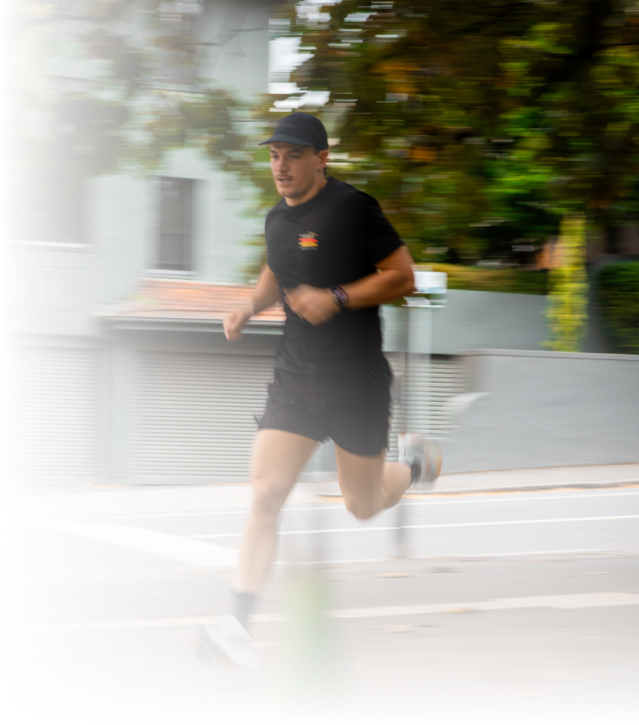 Louis running